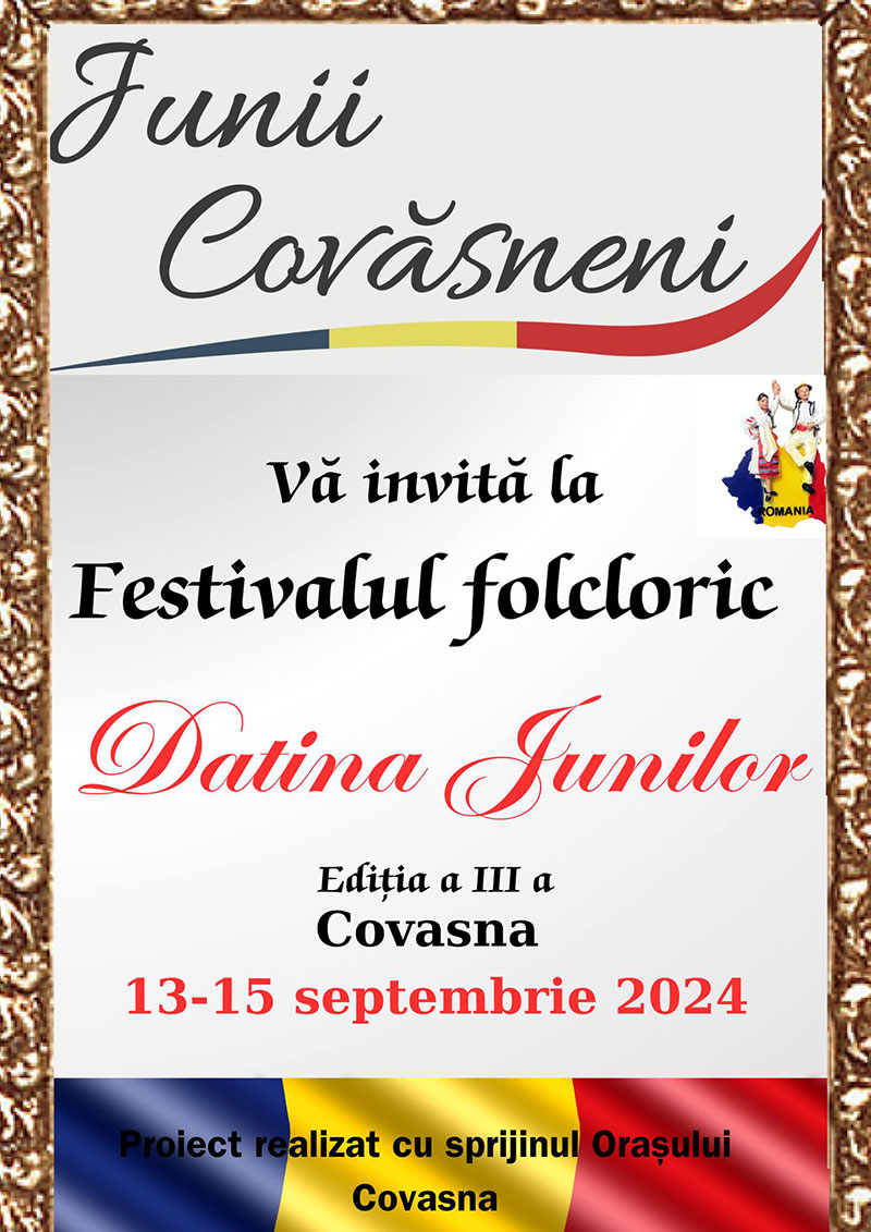 Junii Covasneni septembrie 2024 la Covasna